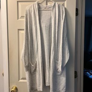 Plus size cardigan duster